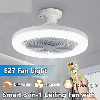 VENTILADOR DE TECHO Y LUZ LED CON CONTROL